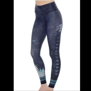 Moon Goddess Totem Leggings
